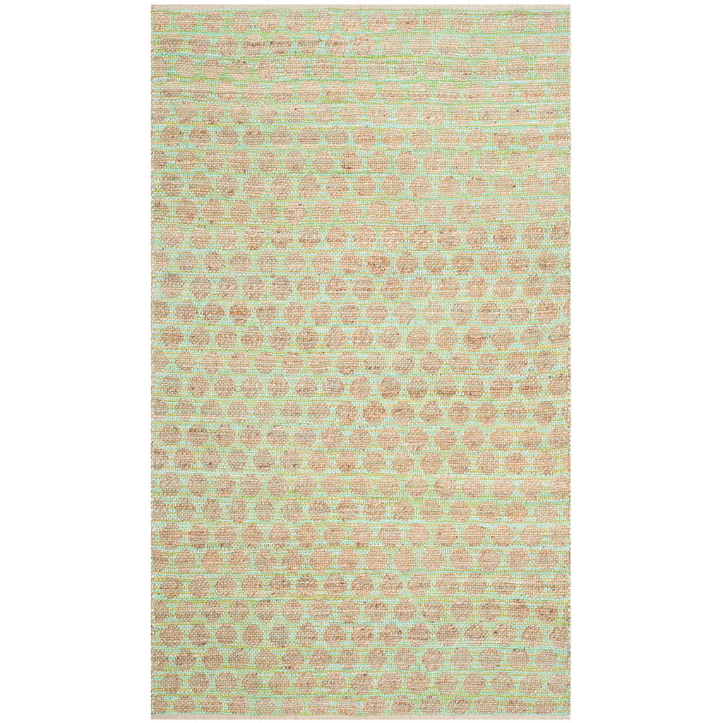 Safavieh Cape Cod Rug Collection CAP820C - Green / Natural