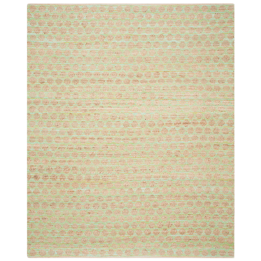 Safavieh Cape Cod Rug Collection CAP820C - Green / Natural