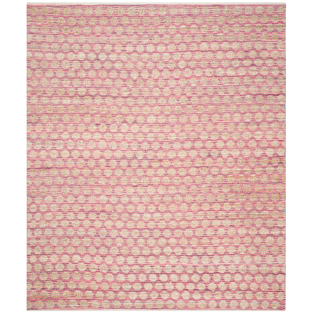 Safavieh Cape Cod Rug Collection CAP820E - Maroon / Natural