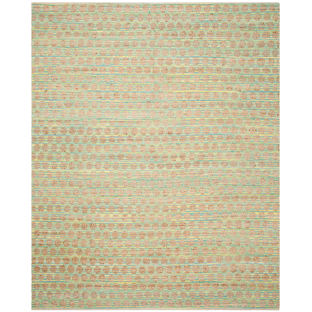 Safavieh Cape Cod Rug Collection CAP820H - Teal / Natural