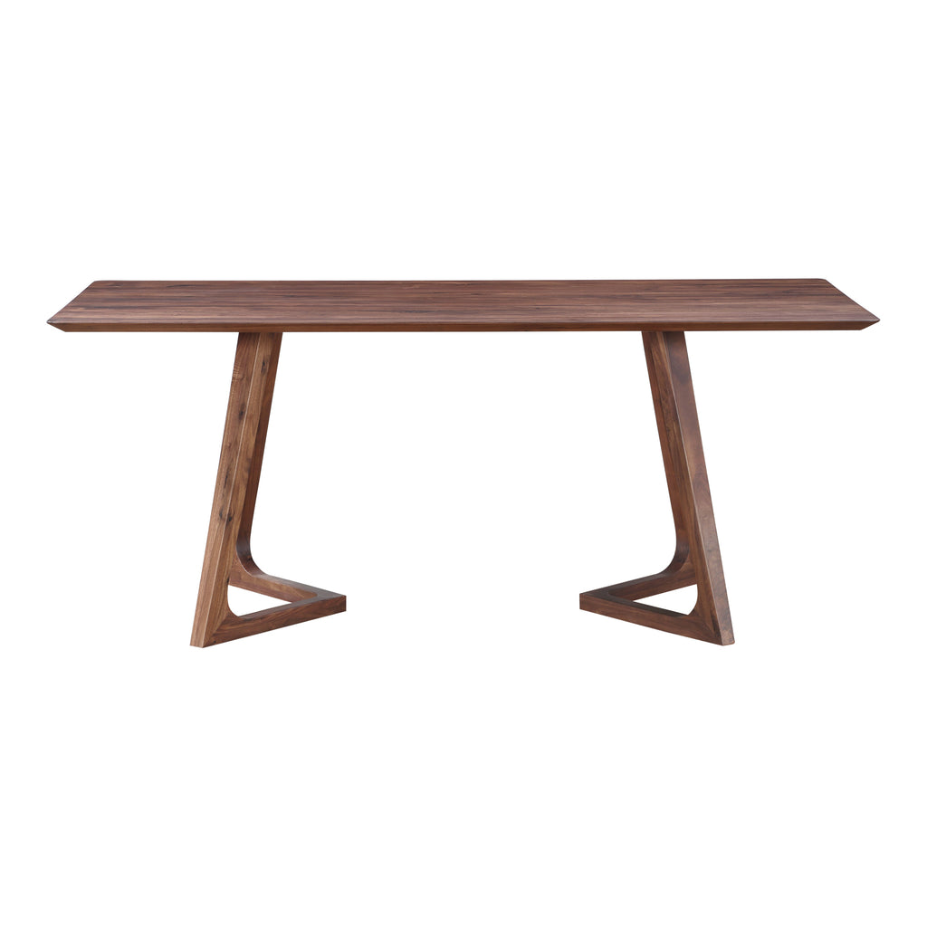 Godenza Dining Table Rectangular Walnut | Moe's Furniture - CB-1004-03-0