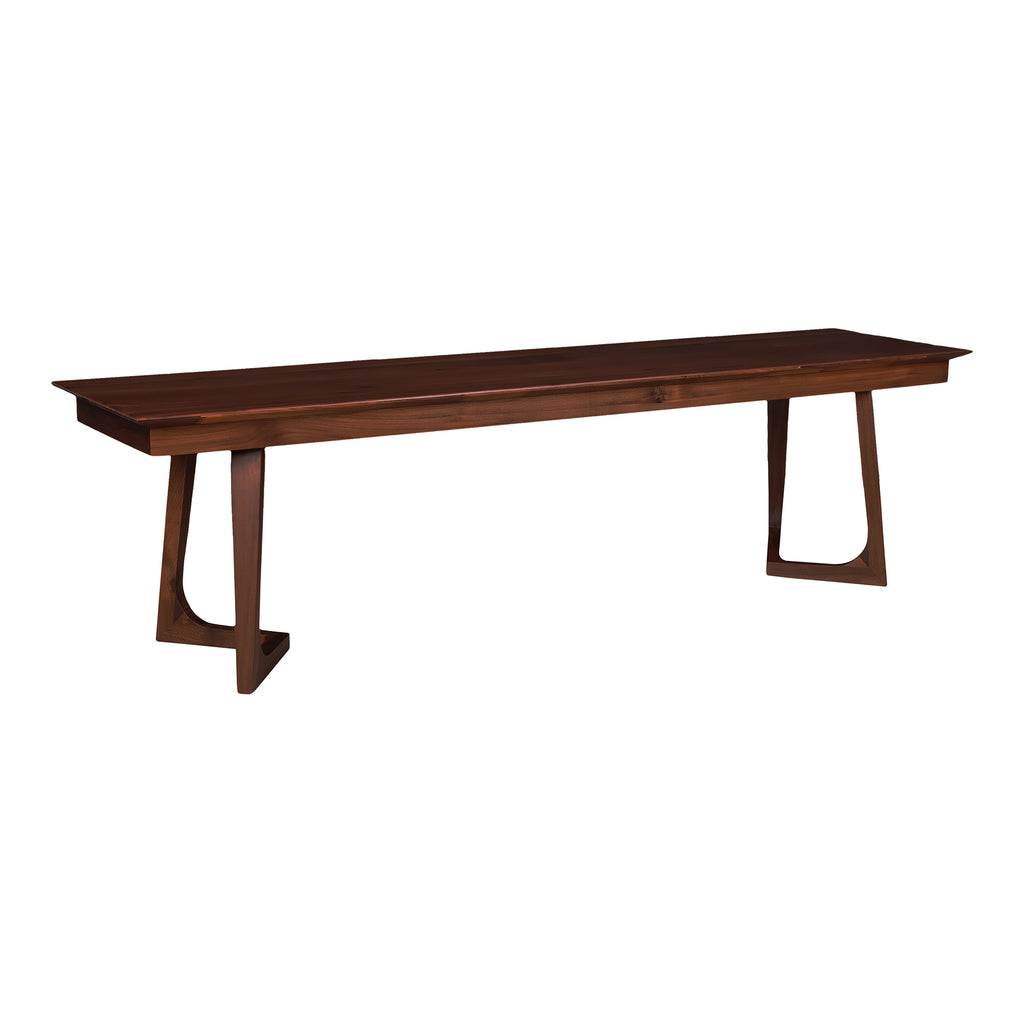 Godenza Bench Walnut | Moe's Furniture - CB-1022-03-0