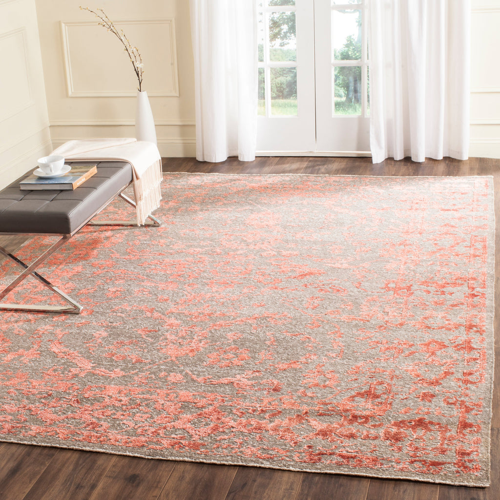 Centennial 202 Rug | Safavieh - CEN202 - Grey / Red