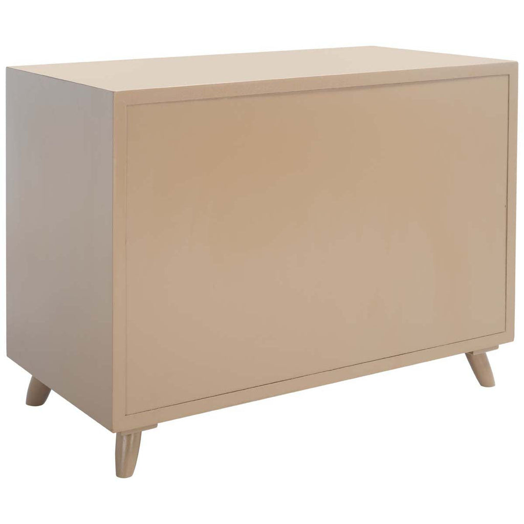 Safavieh Blaize 3 Drawer Chest - Taupe/Black