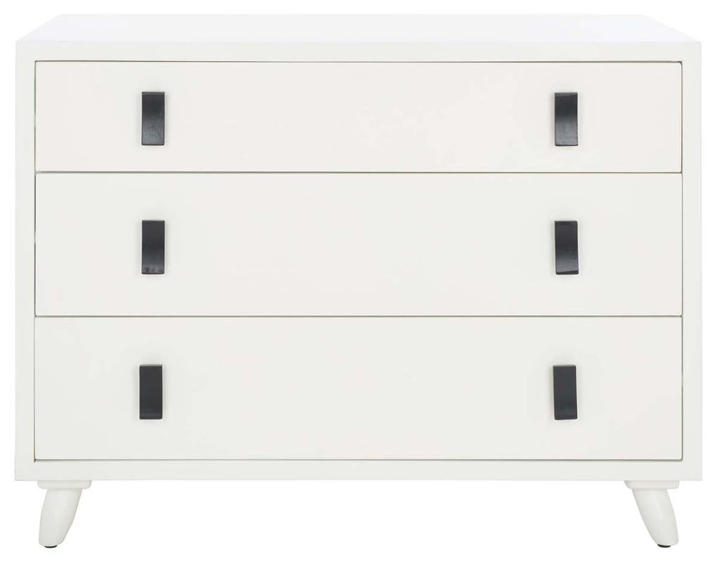 Safavieh Blaize 3 Drawer Chest - White