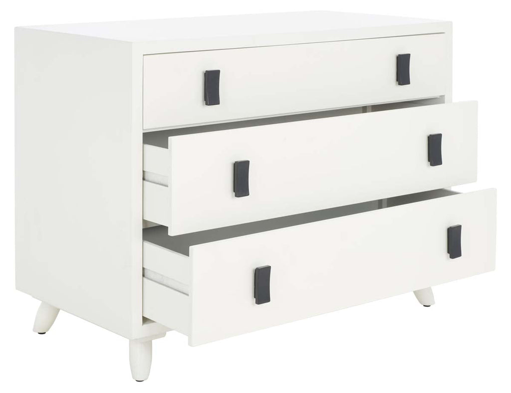 Safavieh Blaize 3 Drawer Chest - White