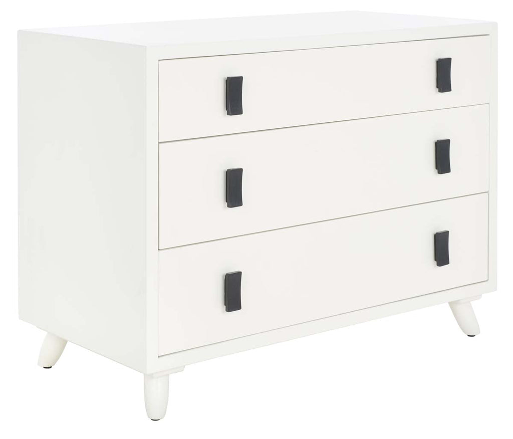 Safavieh Blaize 3 Drawer Chest - White