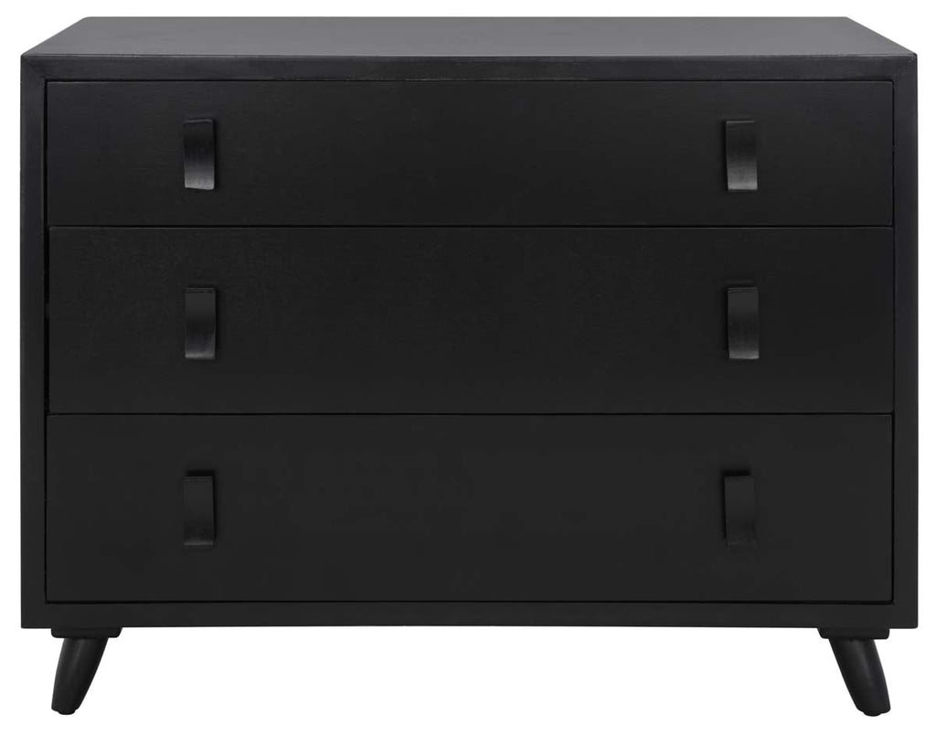 Safavieh Blaize 3 Drawer Chest - Black