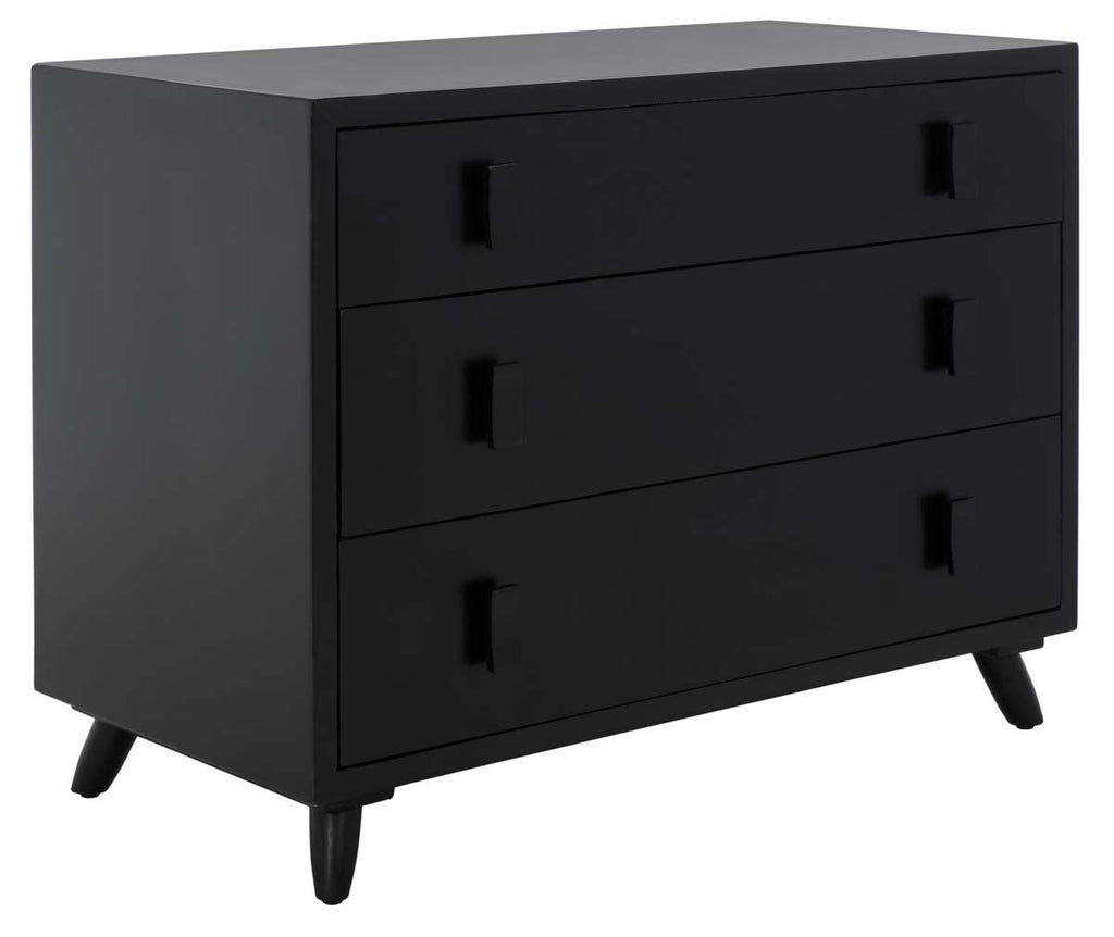 Safavieh Blaize 3 Drawer Chest - Black