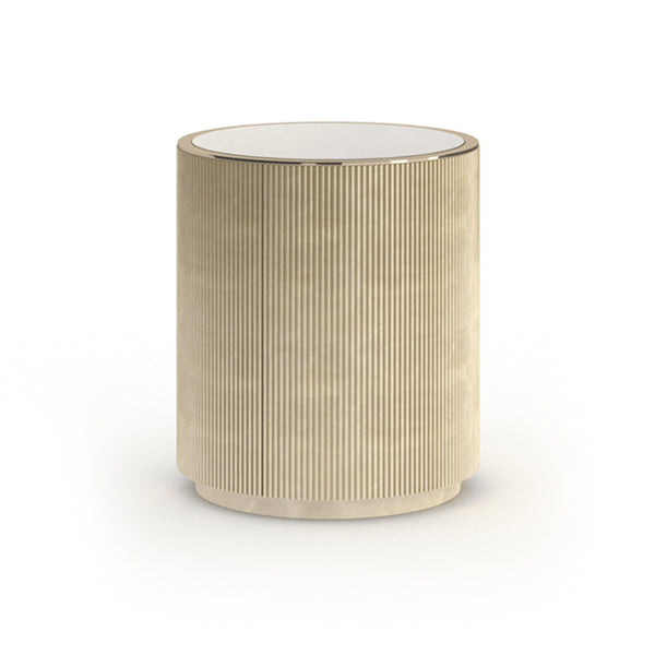 Love Round End Table - Oracle | Caracole Furniture - CLA-024-417