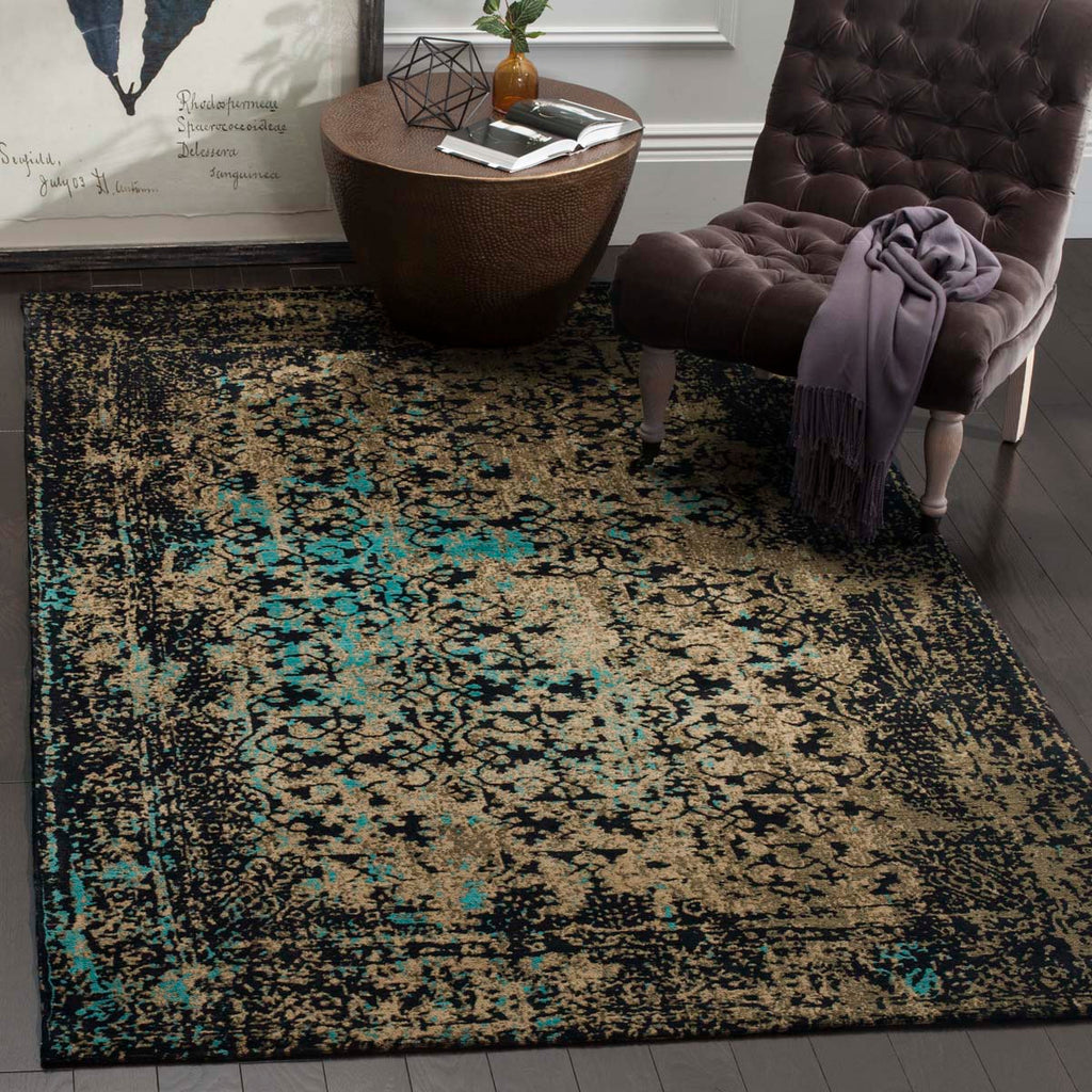 Safavieh -Classic Vintage Rug Collection 223B - Black / Olive