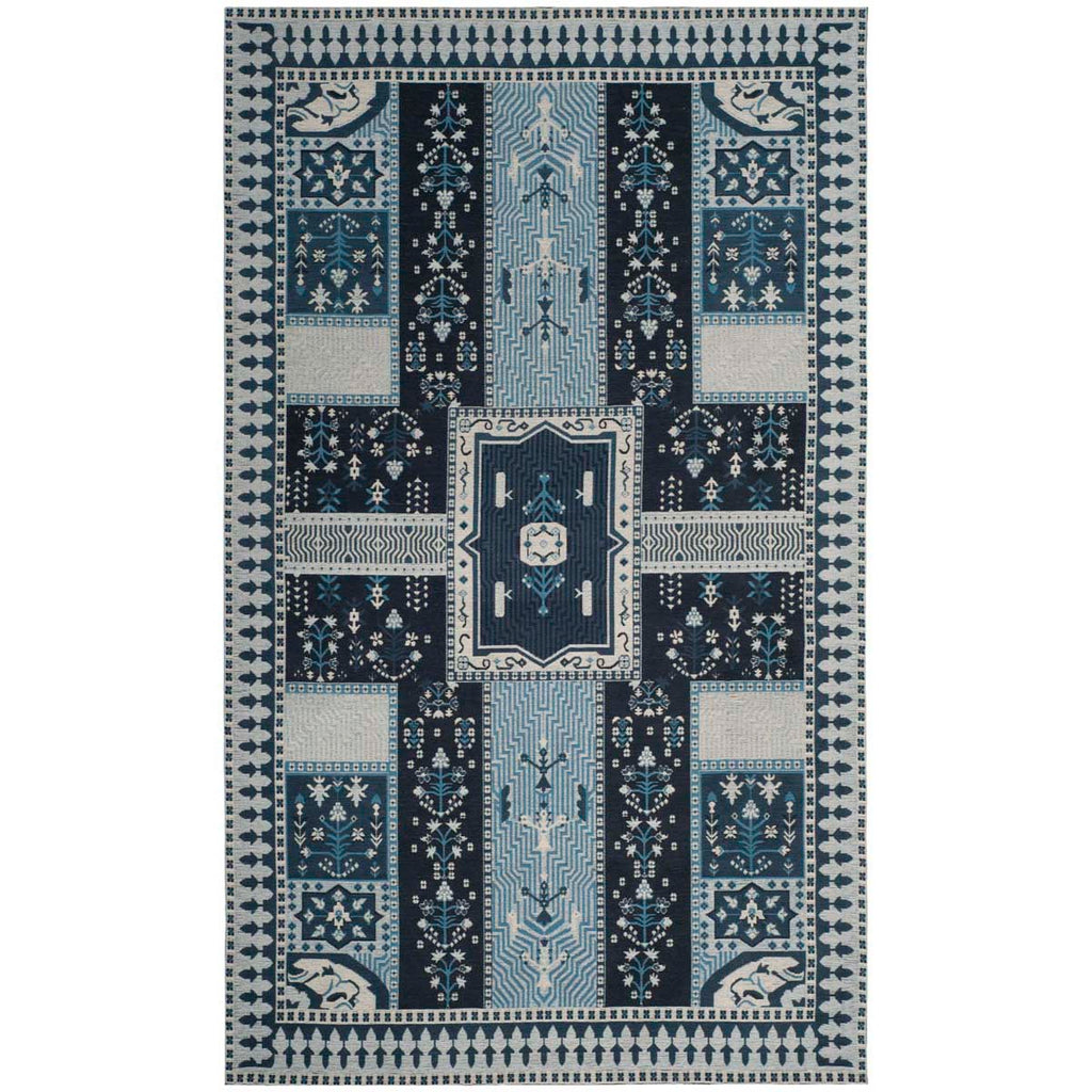 Safavieh -Classic Vintage Rug Collection 512A - Navy / Light Blue