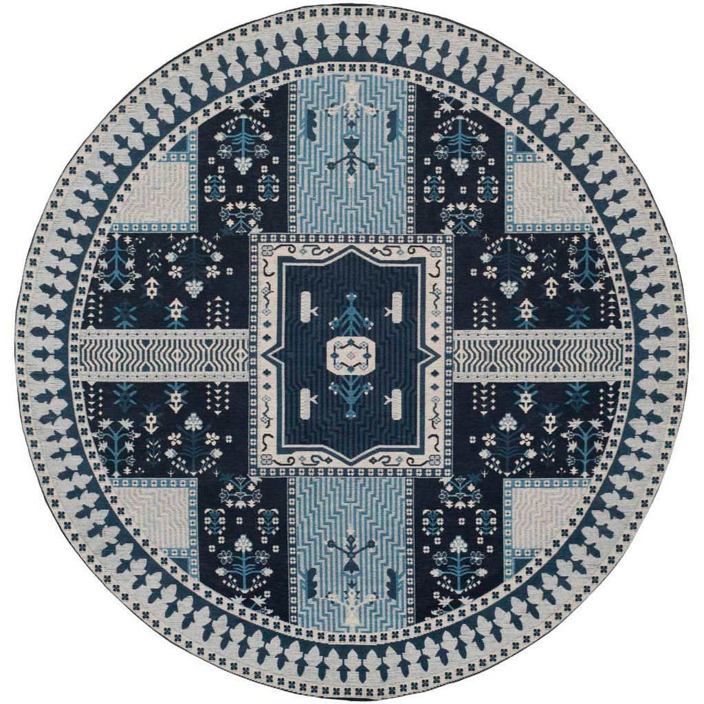 Safavieh -Classic Vintage Rug Collection 512A - Navy / Light Blue