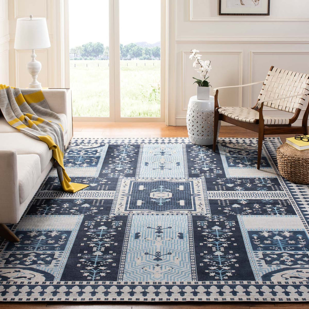 Safavieh -Classic Vintage Rug Collection 512A - Navy / Light Blue