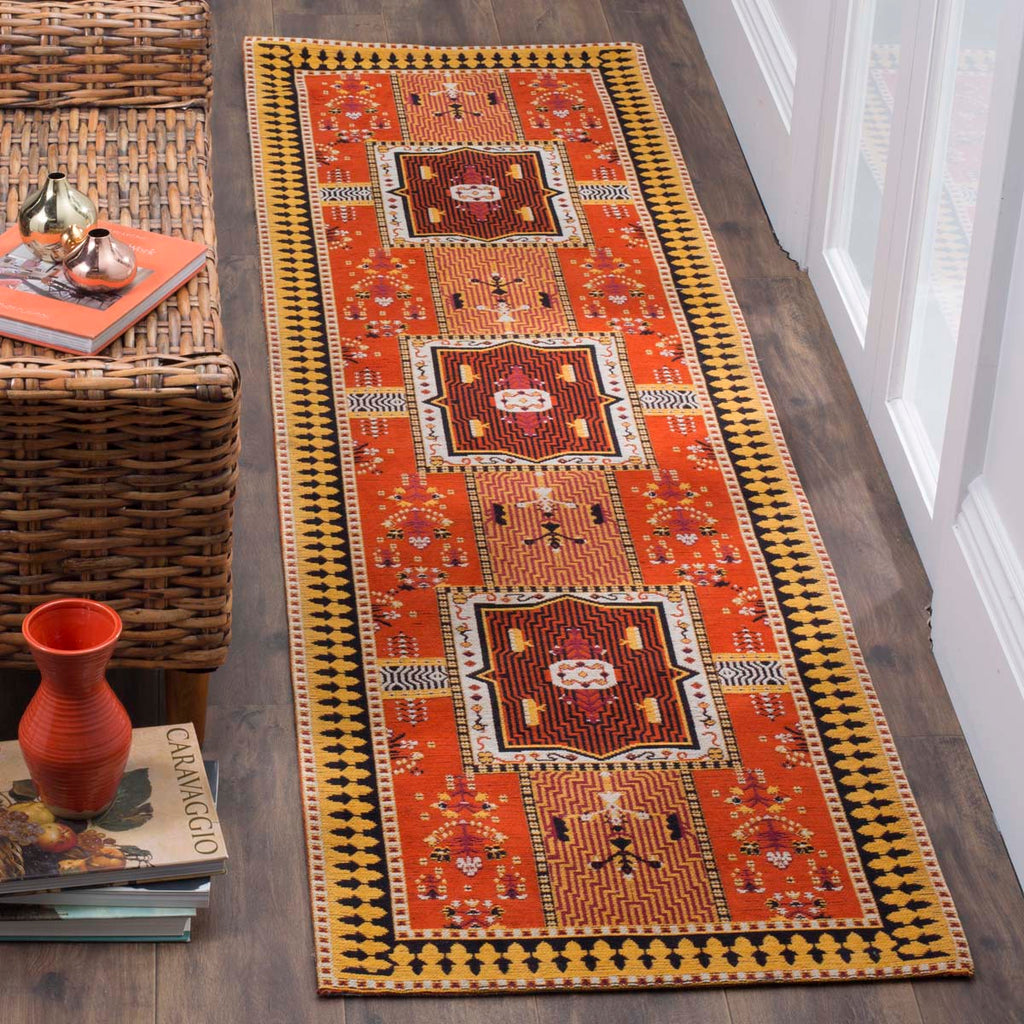 Safavieh -Classic Vintage Rug Collection 512D - Orange / Gold