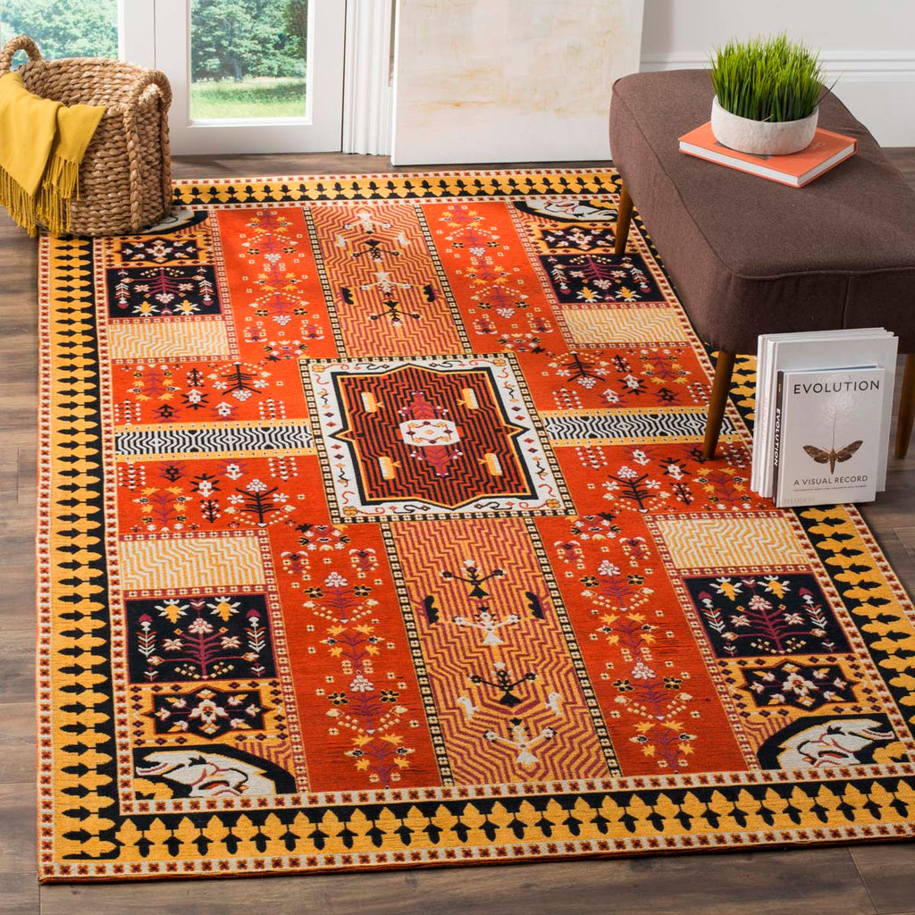 Safavieh -Classic Vintage Rug Collection 512D - Orange / Gold