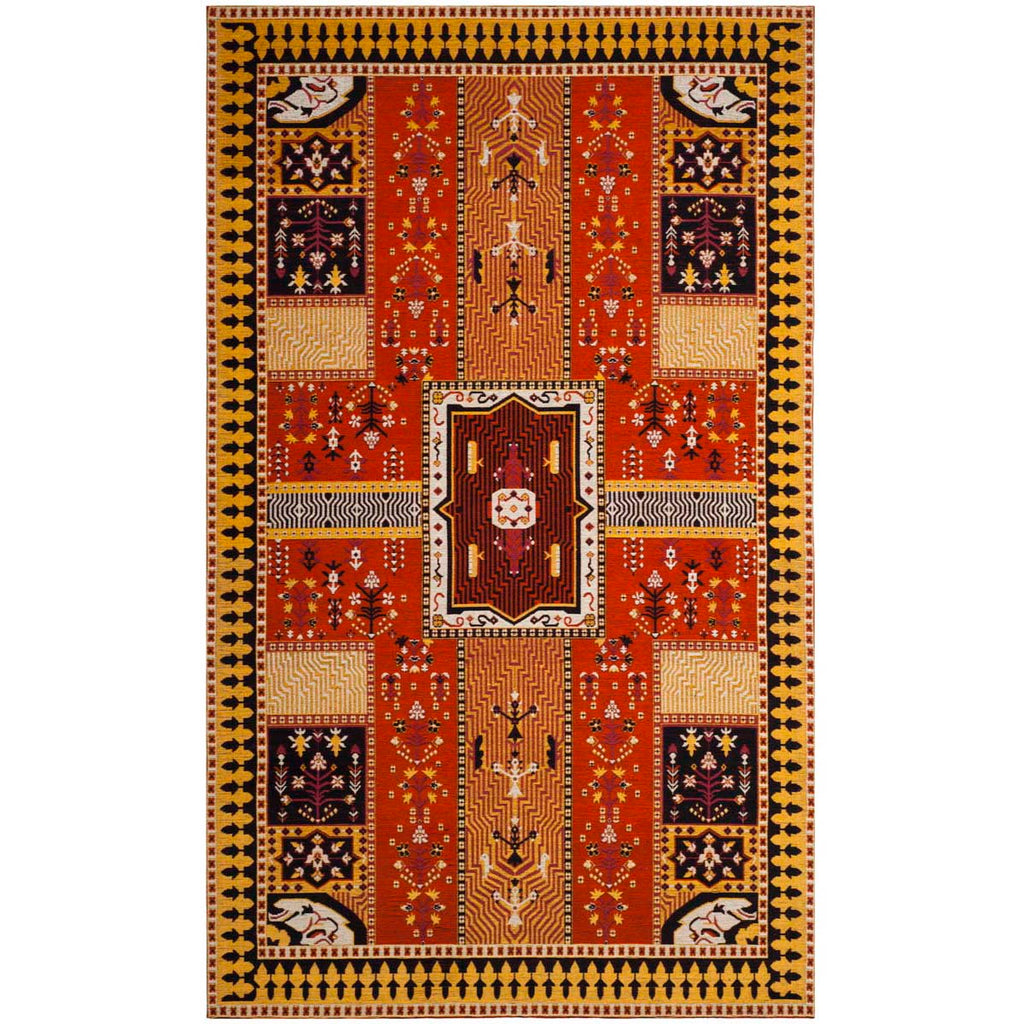 Safavieh -Classic Vintage Rug Collection 512D - Orange / Gold