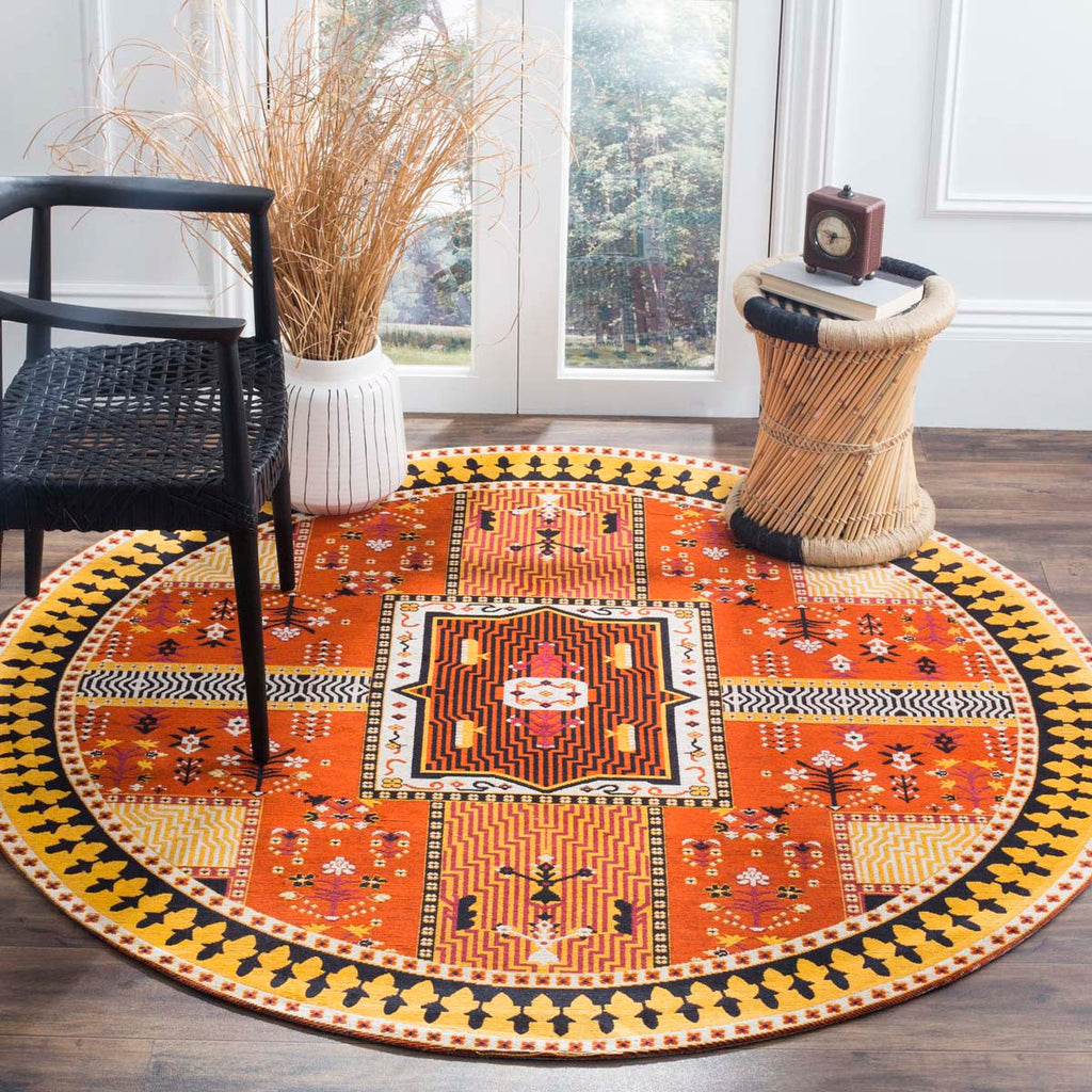 Safavieh -Classic Vintage Rug Collection 512D - Orange / Gold