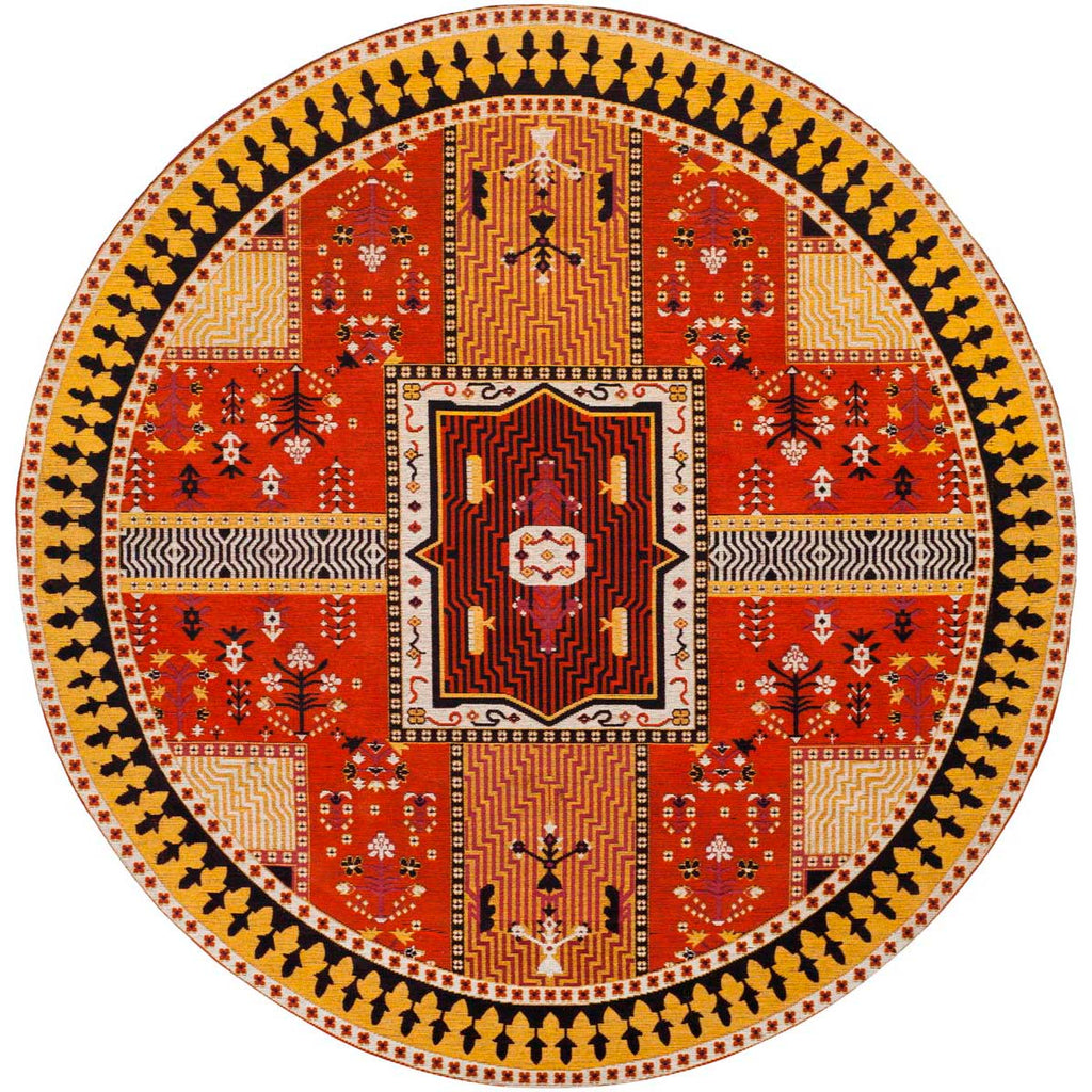 Safavieh -Classic Vintage Rug Collection 512D - Orange / Gold