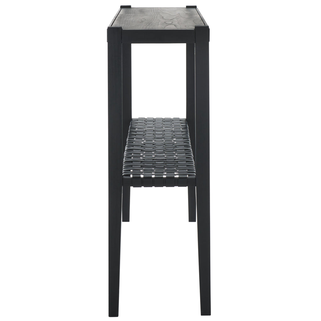 Sigurd Console Table | Safavieh - CNS1200 - Black