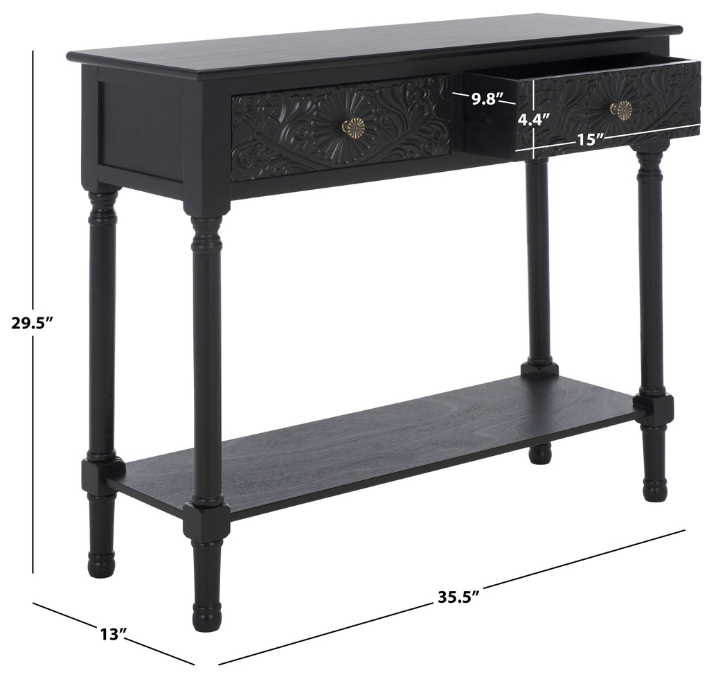 josie-2-drawer-console-table-safavieh-cns5708-Black