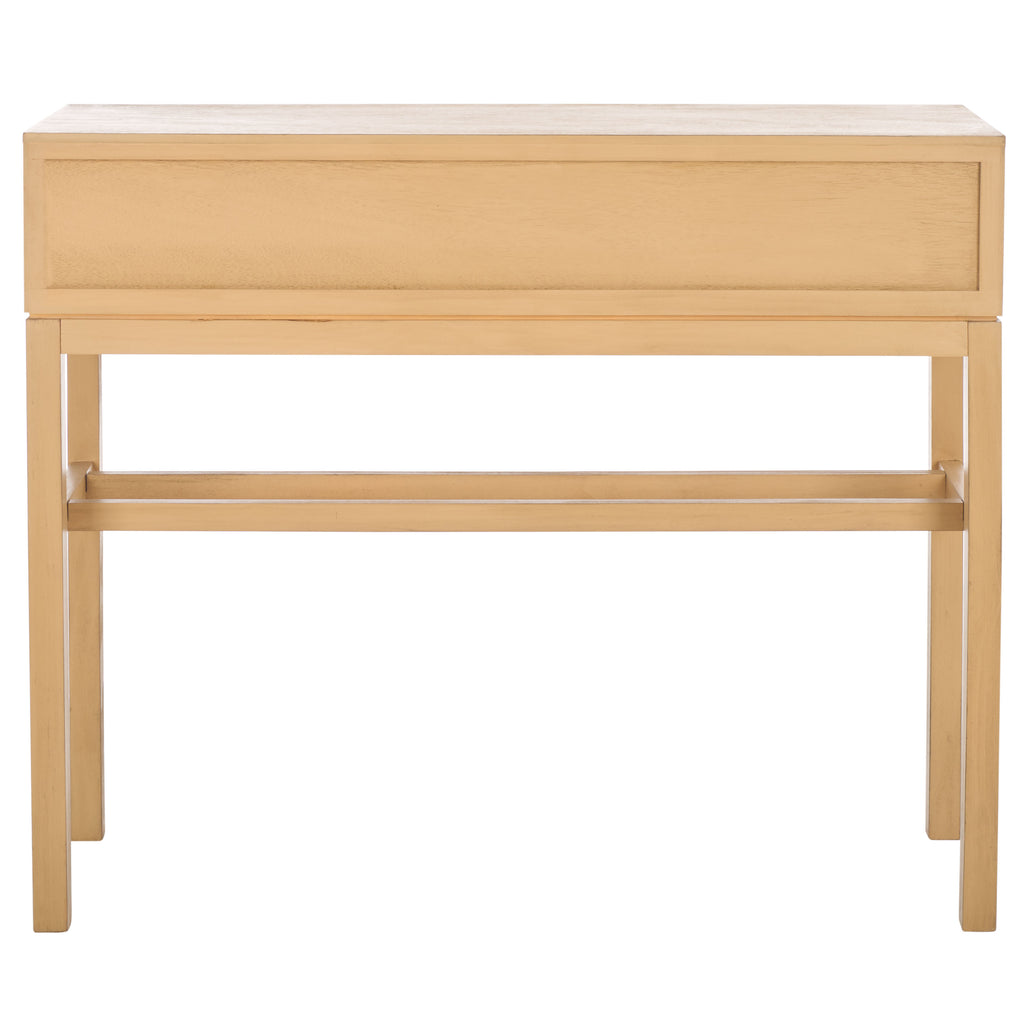 Ajana 2 Drawer Console | Safavieh - CNS5709 - Camel