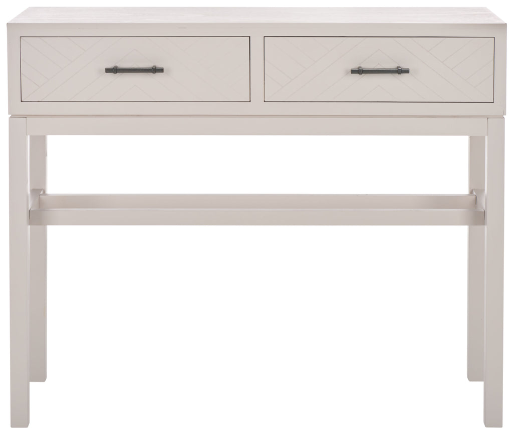 Ajana 2 Drawer Console | Safavieh - CNS5709 - Summer Grey