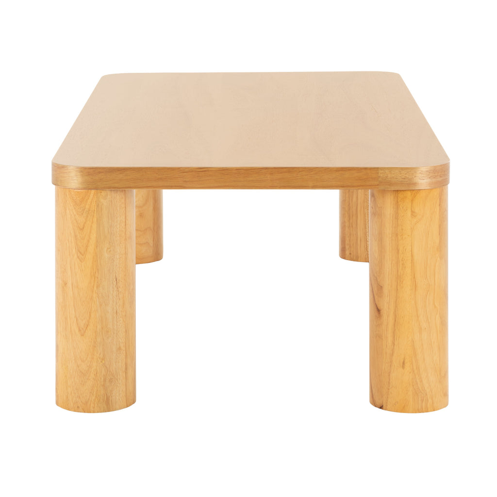 Aldous Rectangle Coffee Table | Safavieh, COF1500 - Natural