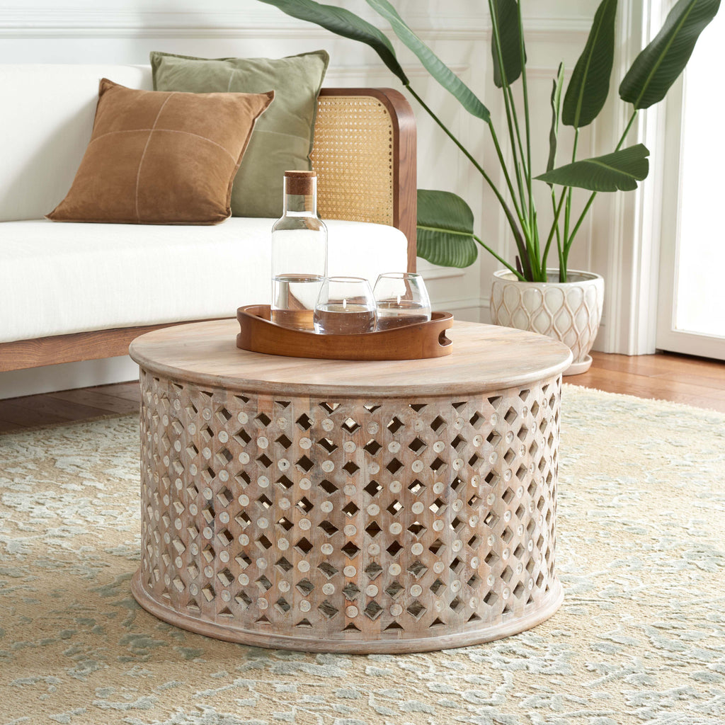 Safavieh Kyrith Round Coffee Table , COF5301