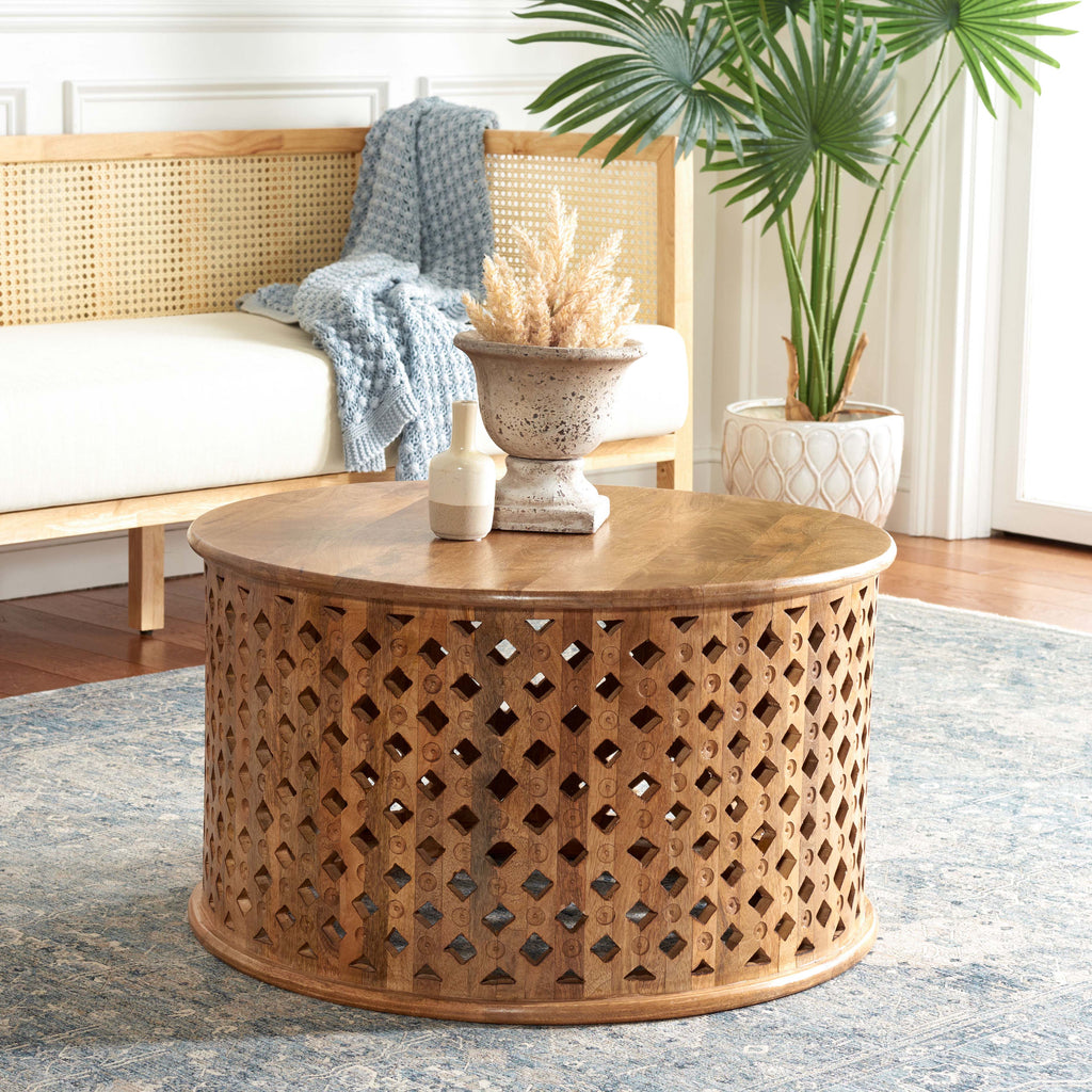 Safavieh Kyrith Round Coffee Table , COF5301