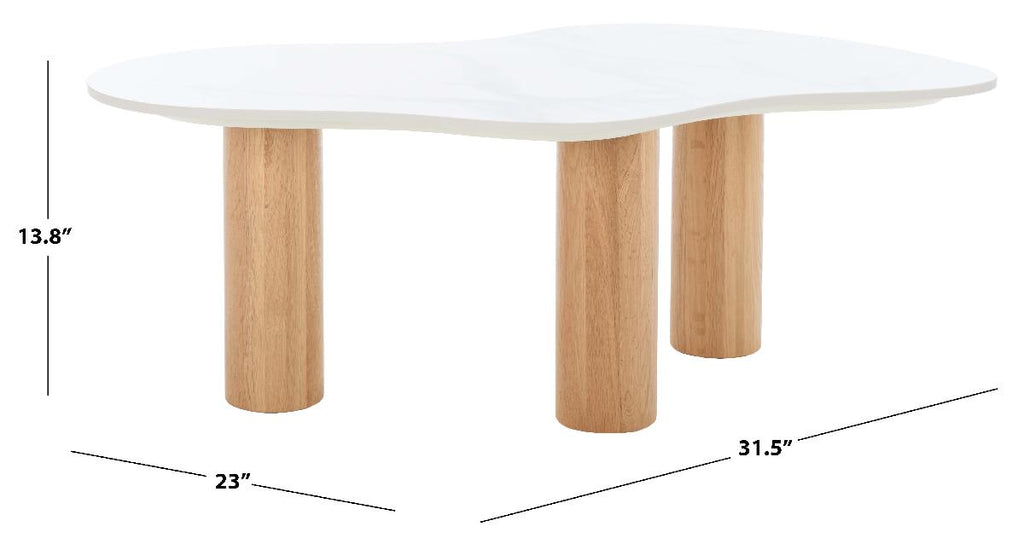 Safavieh Aurora Curvy Coffee Table , COF8103