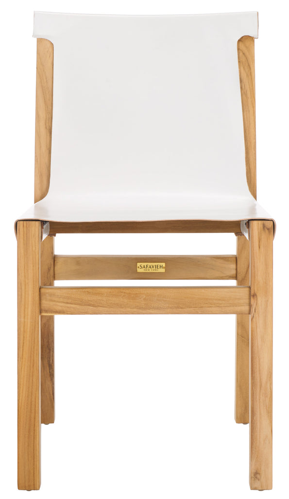 Arian Dining Chair | Safavieh - DCH1209 - White / Natural