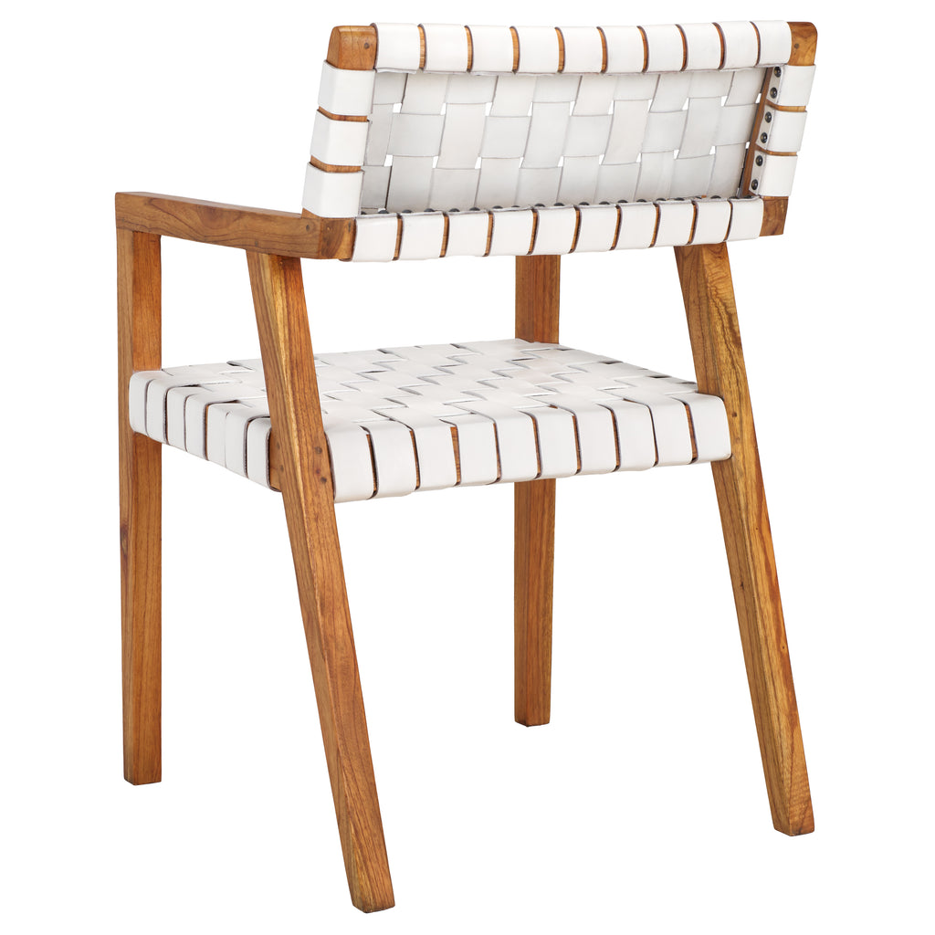 cire-leather-dining-chair-safavieh-dch4004-White Leather / Natural Body