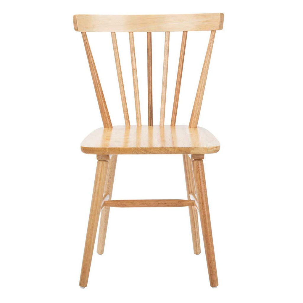 Winona Spindle Back Dining Chair (Set of 2) | Safavieh - DCH8500 - Natural