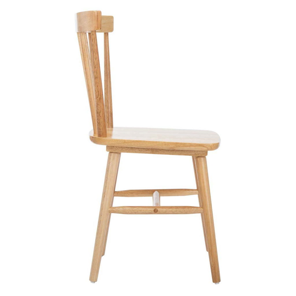 Winona Spindle Back Dining Chair (Set of 2) | Safavieh - DCH8500 - Natural