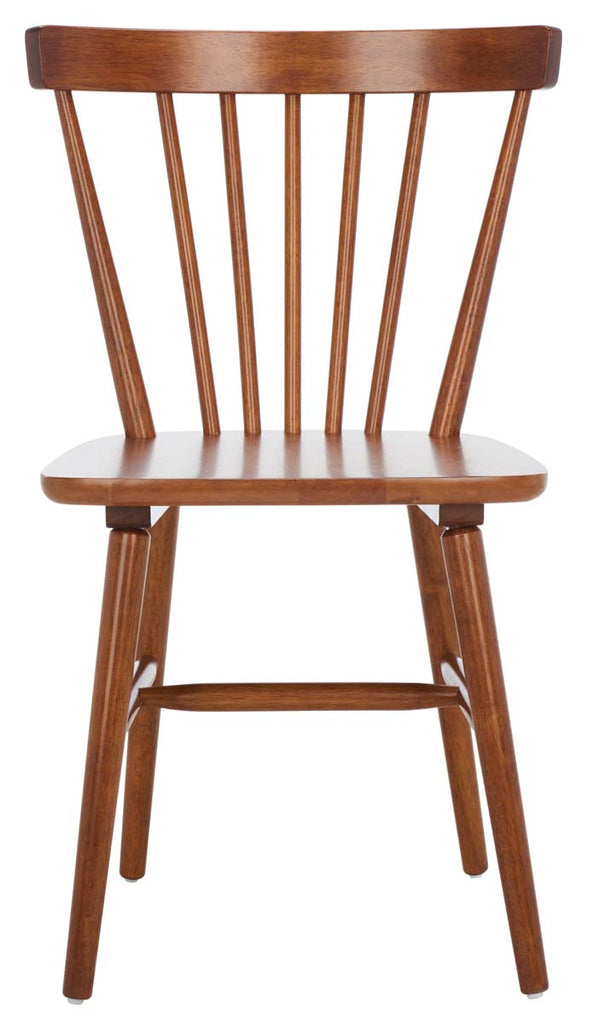 Winona Spindle Back Dining Chair (Set of 2) | Safavieh - DCH8500 - Honey Walnut