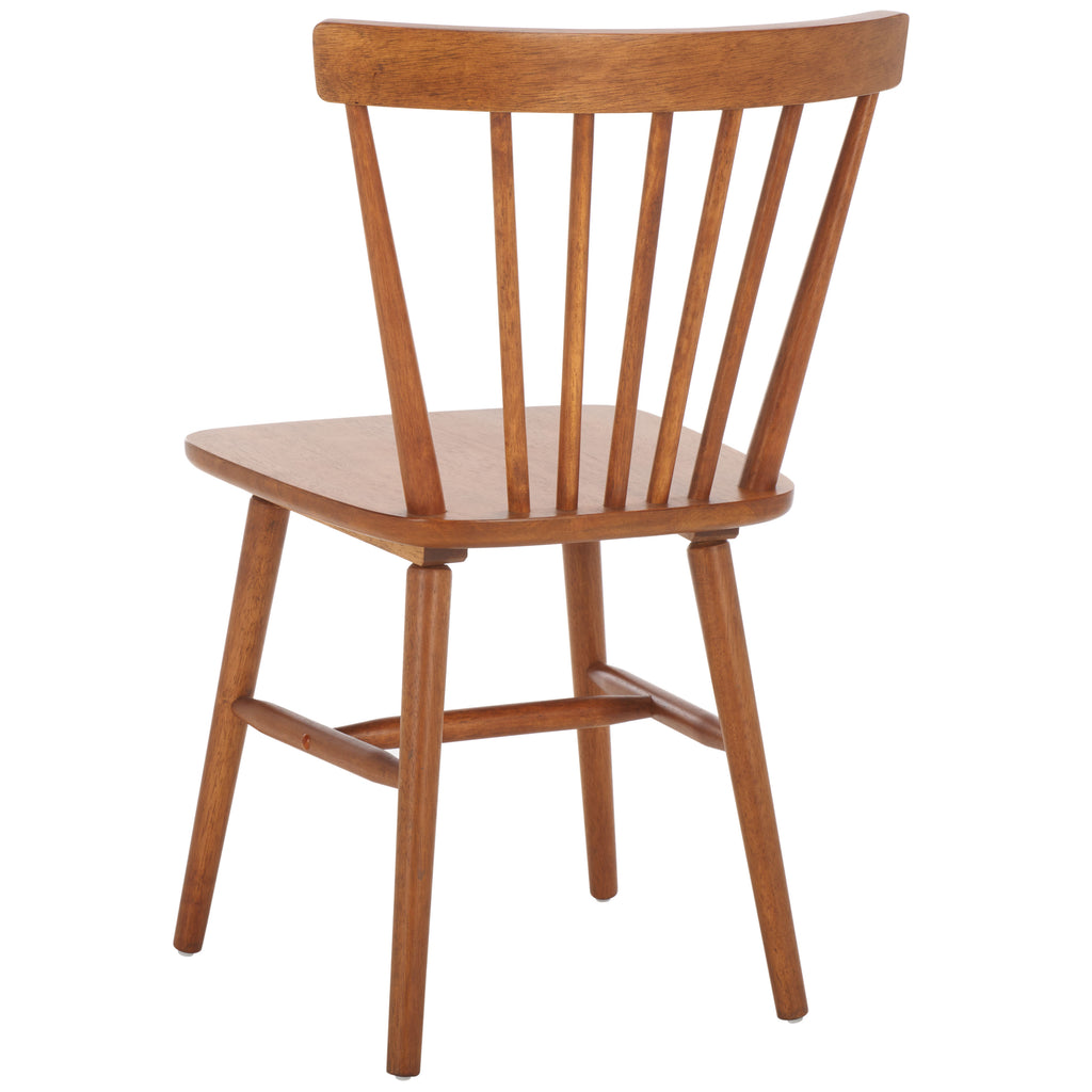 Winona Spindle Back Dining Chair (Set of 2) | Safavieh - DCH8500 - Honey