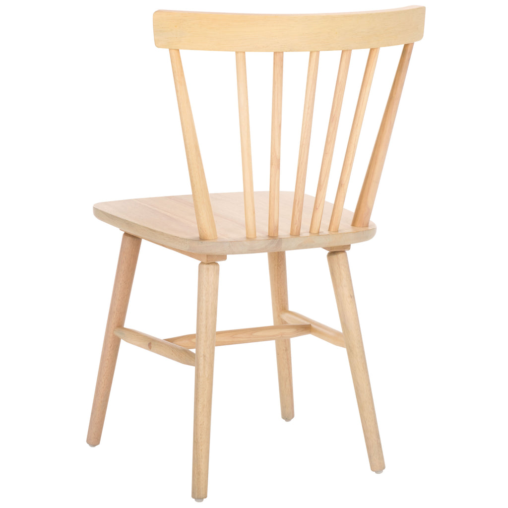 Winona Spindle Back Dining Chair (Set of 2) | Safavieh - DCH8500 - White Washed