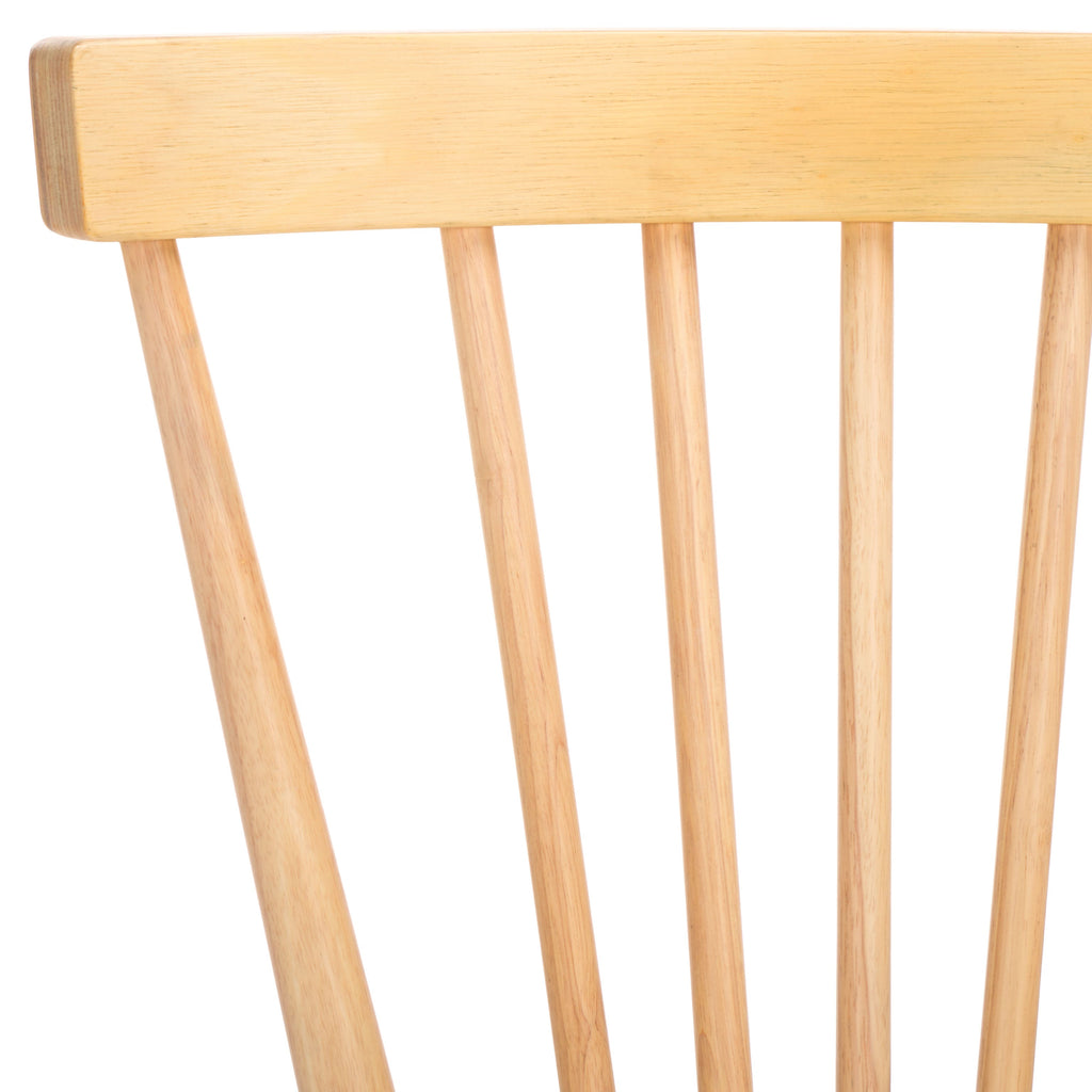 Winona Spindle Back Dining Chair (Set of 2) | Safavieh - DCH8500 - White Washed