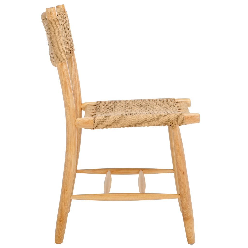 Hylos Rope Dining Chair| Safavieh - DCH8803 - Natural / Natural