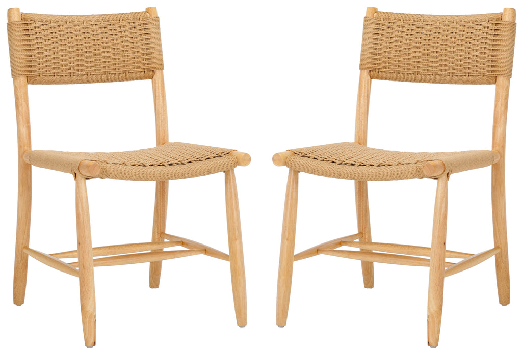 Hylos Rope Dining Chair| Safavieh - DCH8803 - Natural / Natural