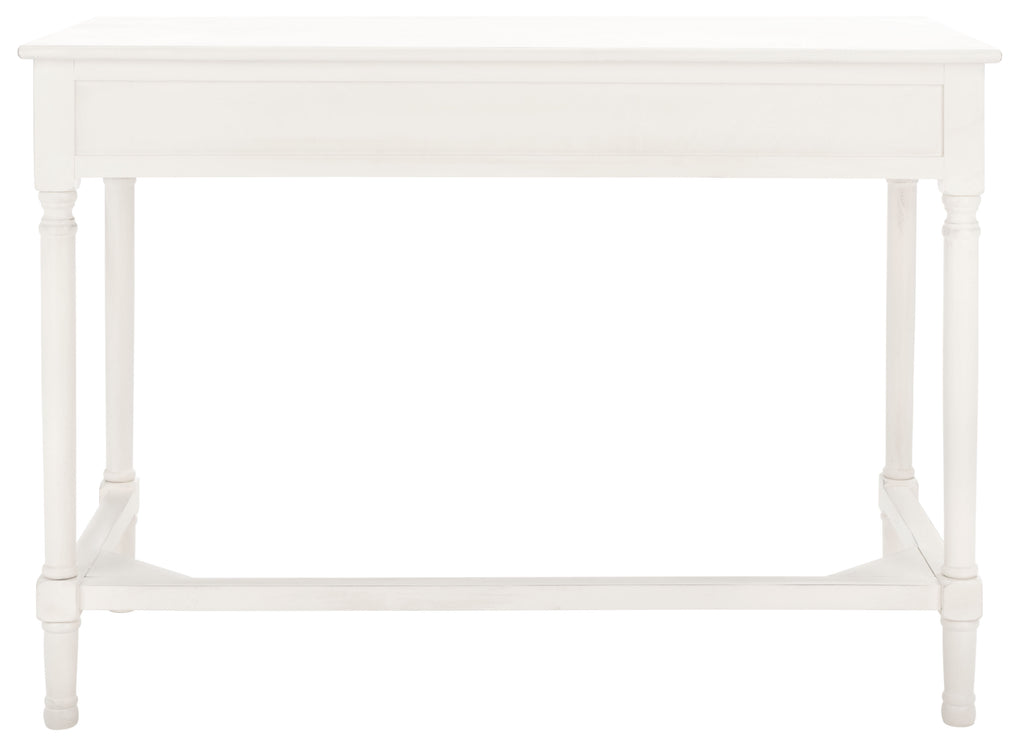 Peyton 2 Drawer Desk | Safavieh - DSK5705 - Distressed White