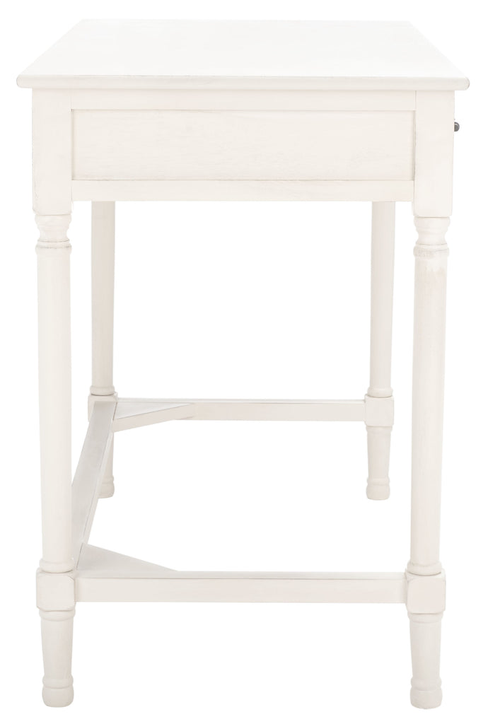 Peyton 2 Drawer Desk | Safavieh - DSK5705 - Distressed White