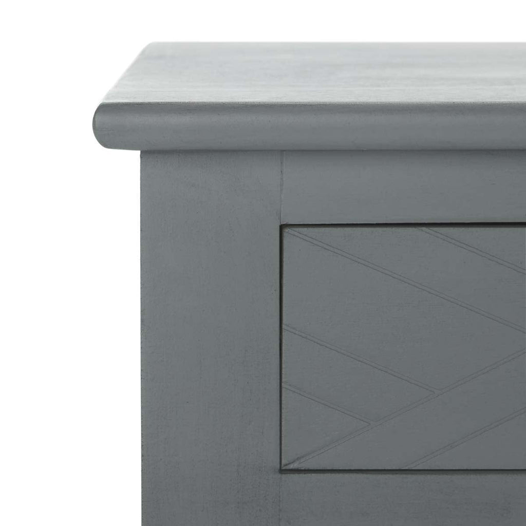 Peyton 2 Drawer Desk | Safavieh - DSK5705 - Distressed Grey