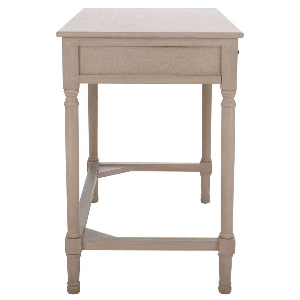 Peyton 2 Drawer Desk | Safavieh - DSK5705 - Taupe