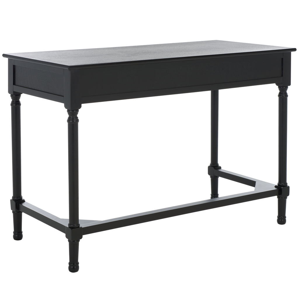 Peyton 2 Drawer Desk | Safavieh - DSK5705 - Black