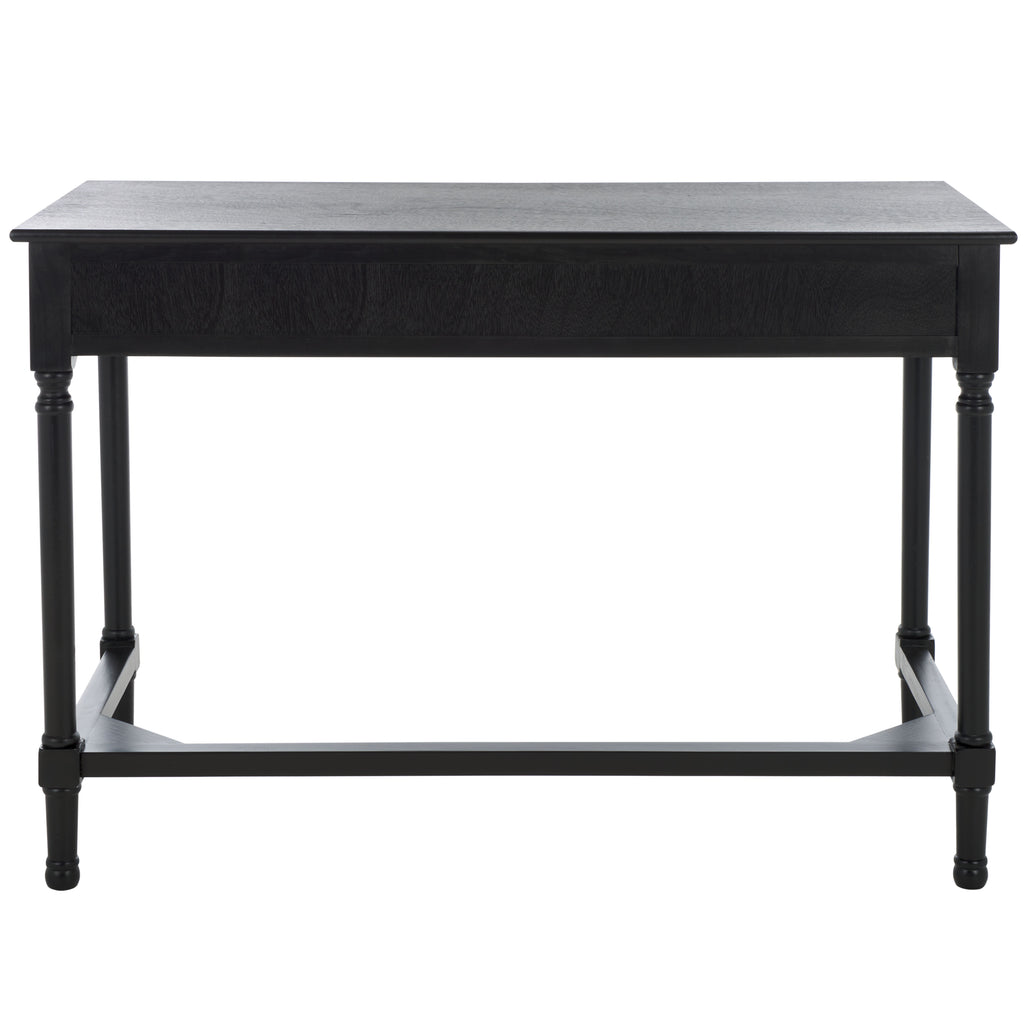 Peyton 2 Drawer Desk | Safavieh - DSK5705 - Black