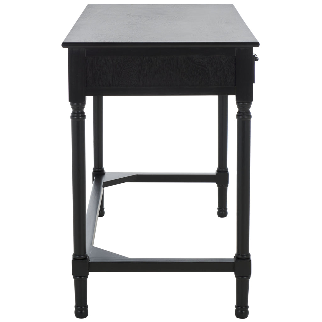 Peyton 2 Drawer Desk | Safavieh - DSK5705 - Black