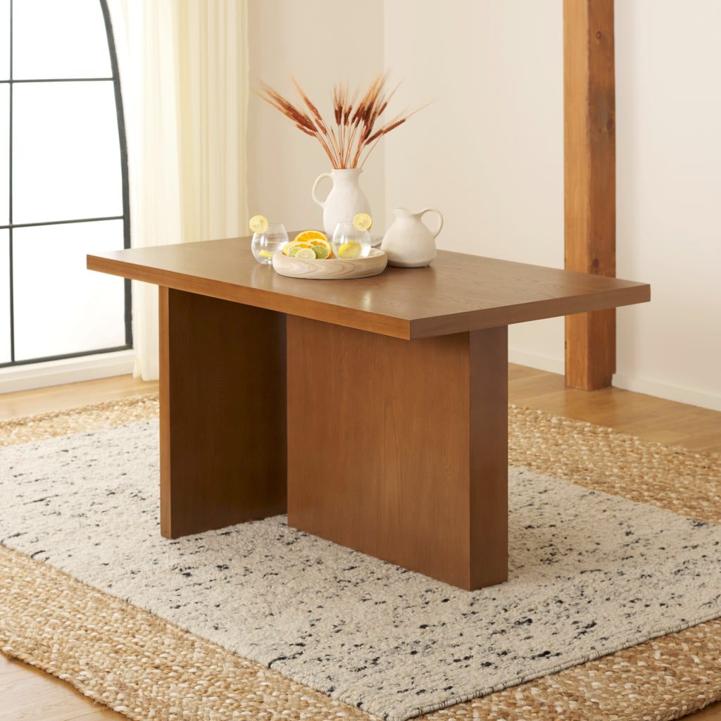 Safavieh Assana Dining Table - Natural Brown