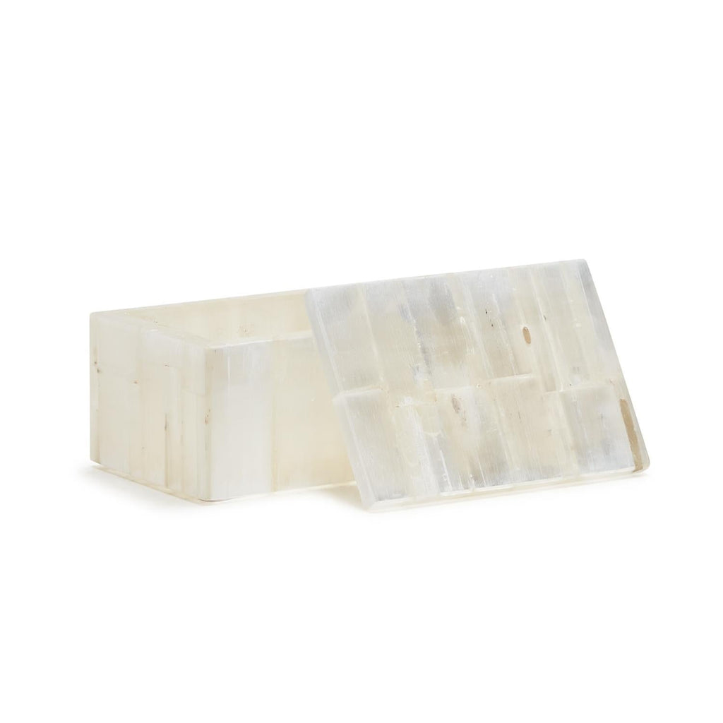 Selenite Covered Box- Selenite